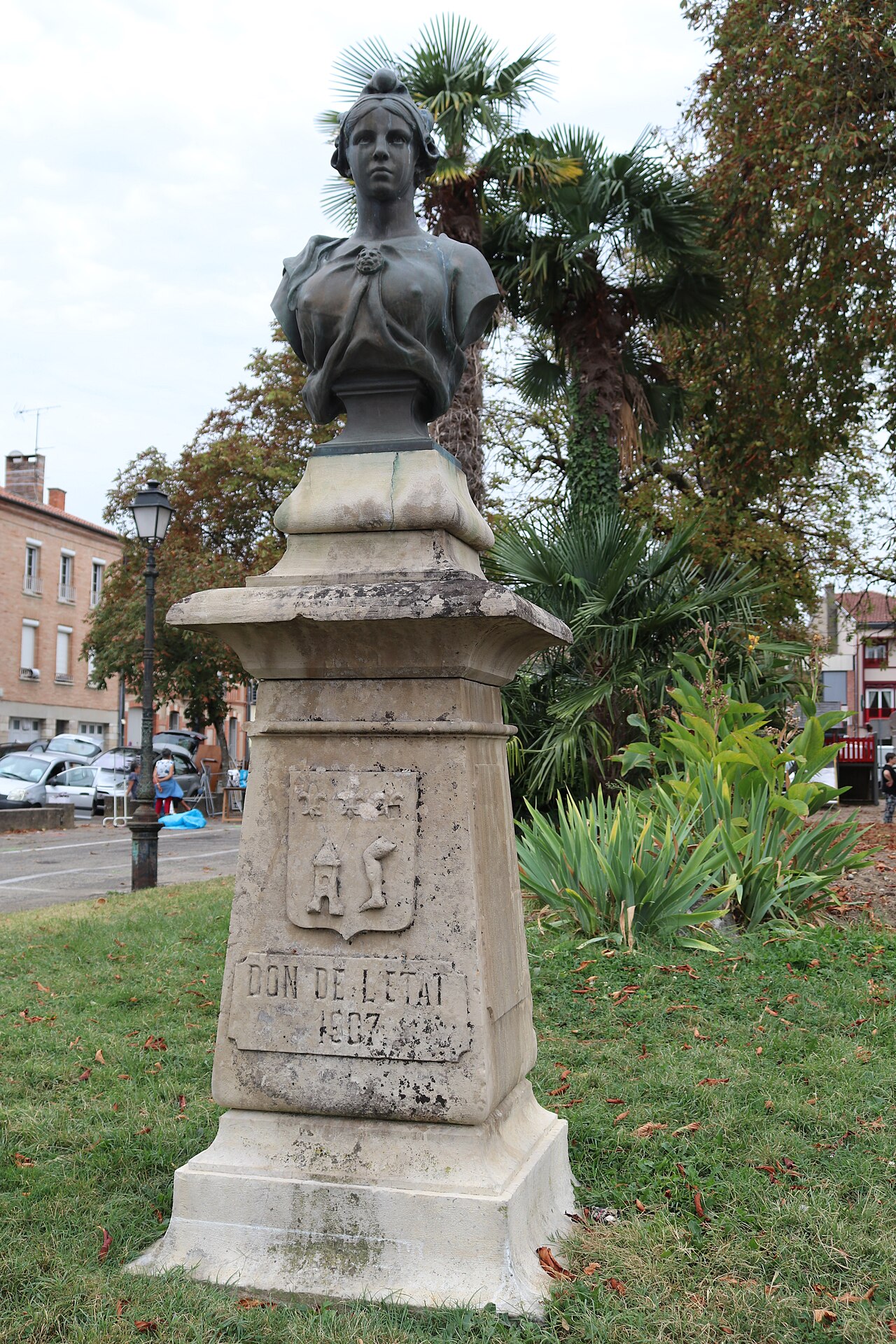 Bust of Marianne by Eugène-Louis Lequesne