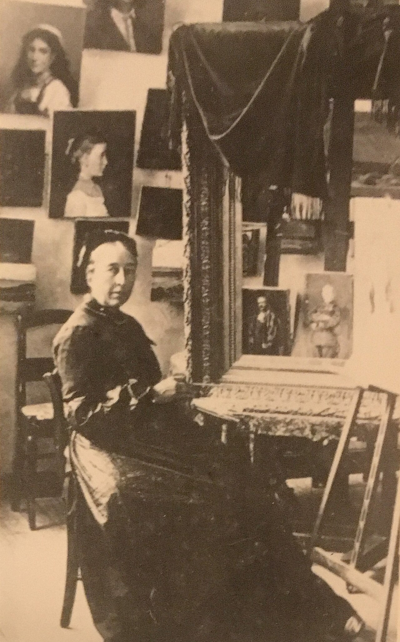 Portrait of Eugénie Marie Salanson