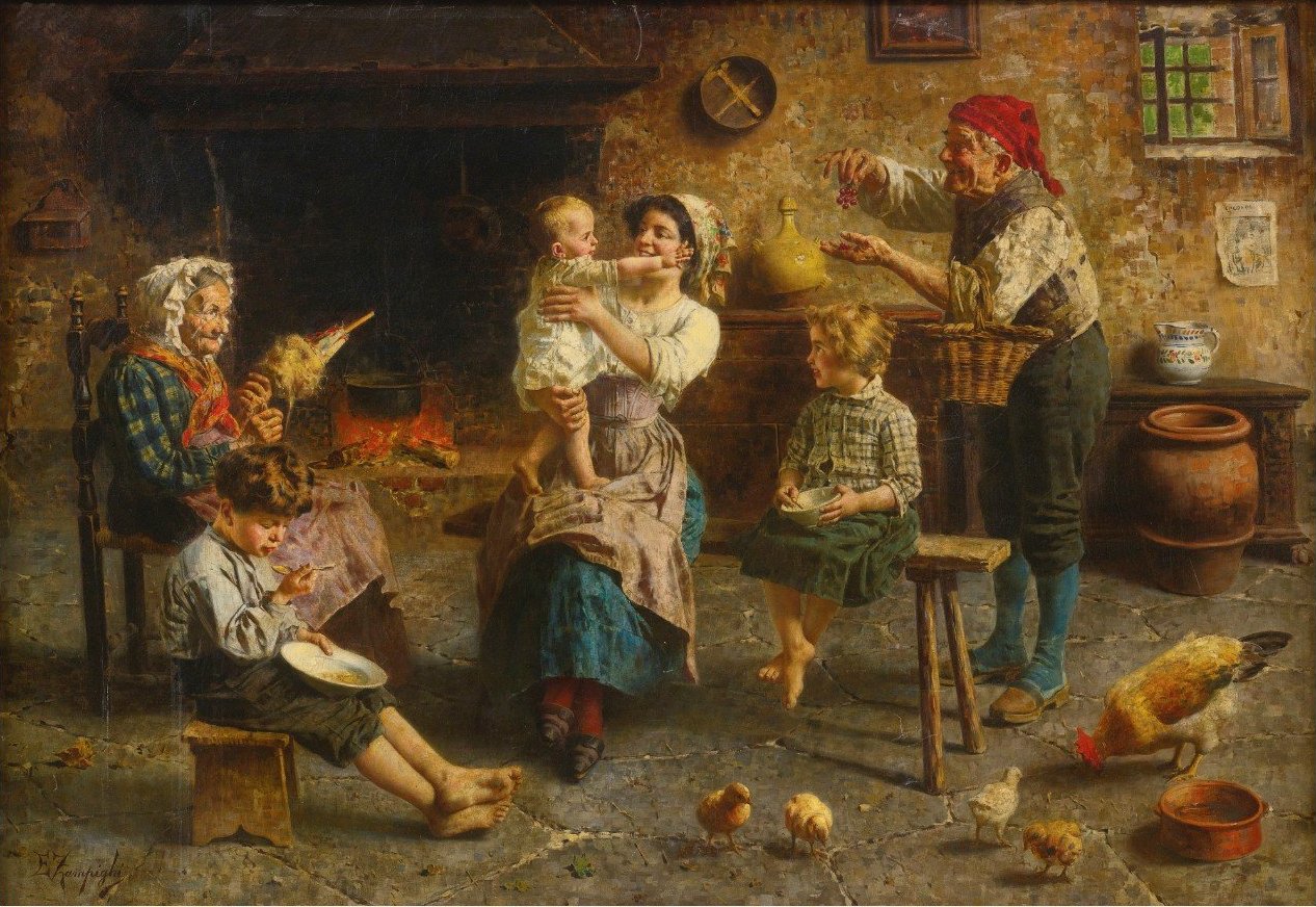 Grandpa's Favorite by Eugenio Zampighi