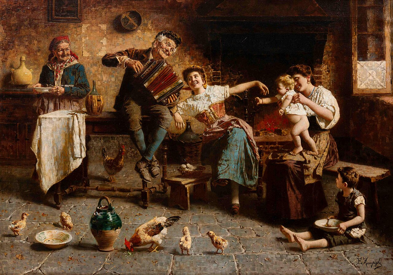 Musica in Famiglia (Siena) by Eugenio Zampighi