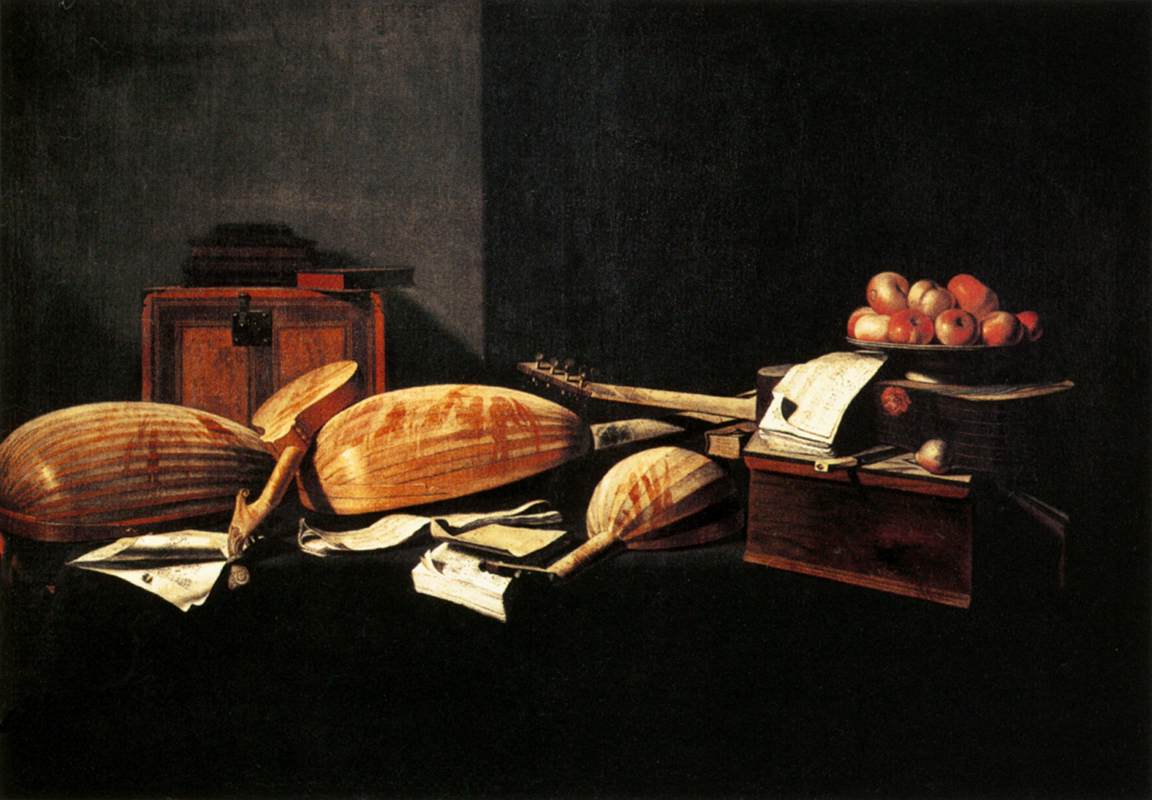 Agliardi Triptych by Evaristo Baschenis