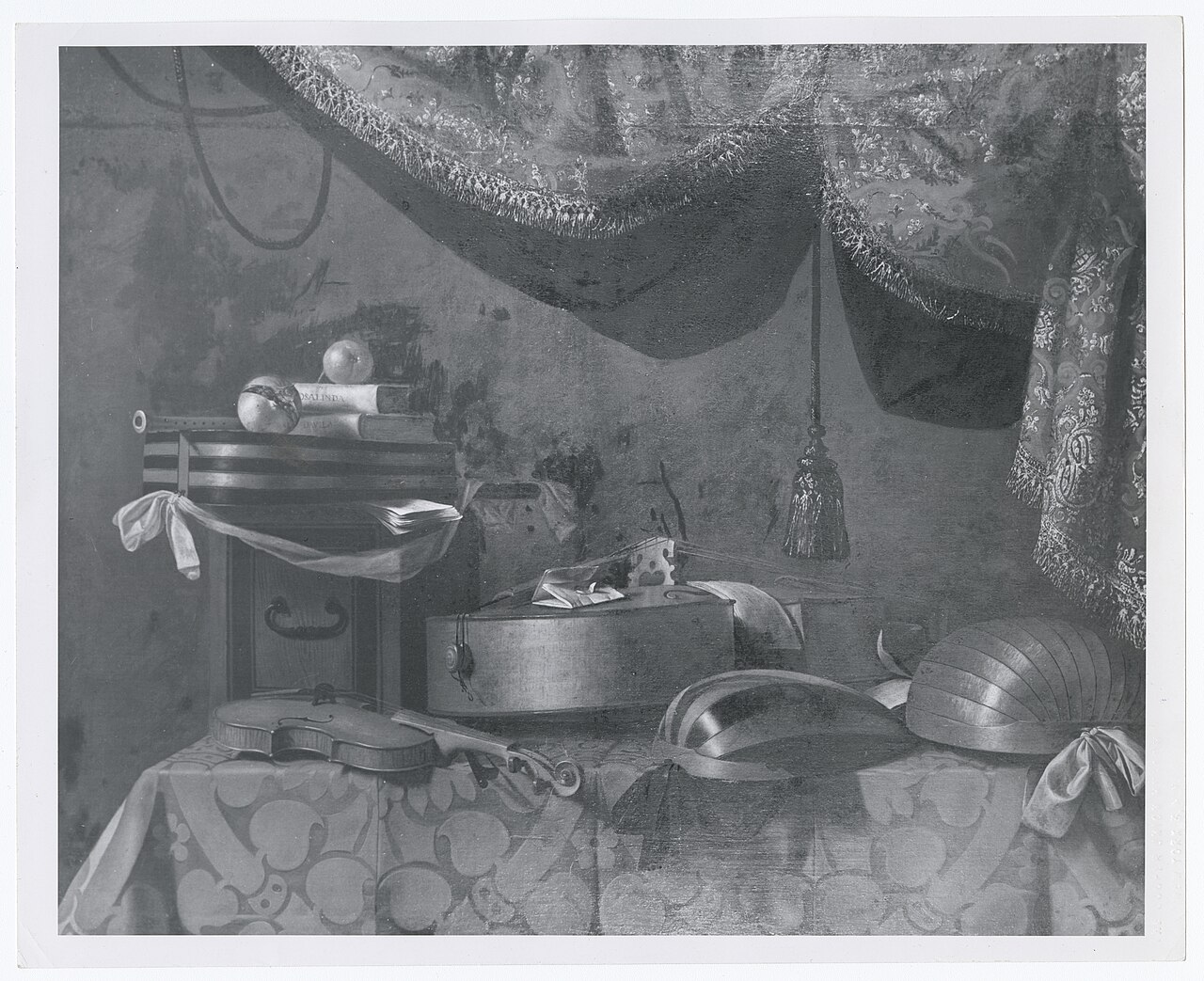 Still Life of Musical Instruments by Evaristo Baschenis