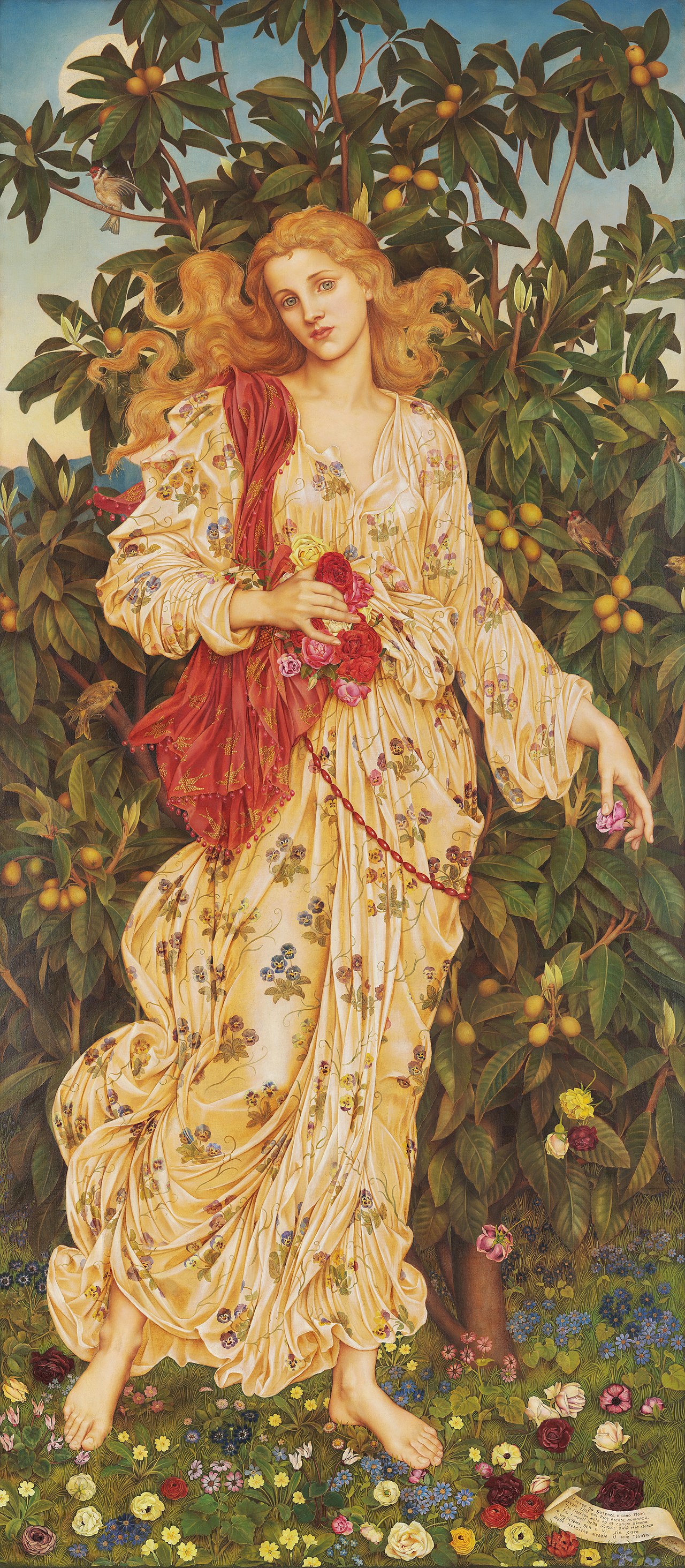 Flora by Evelyn De Morgan