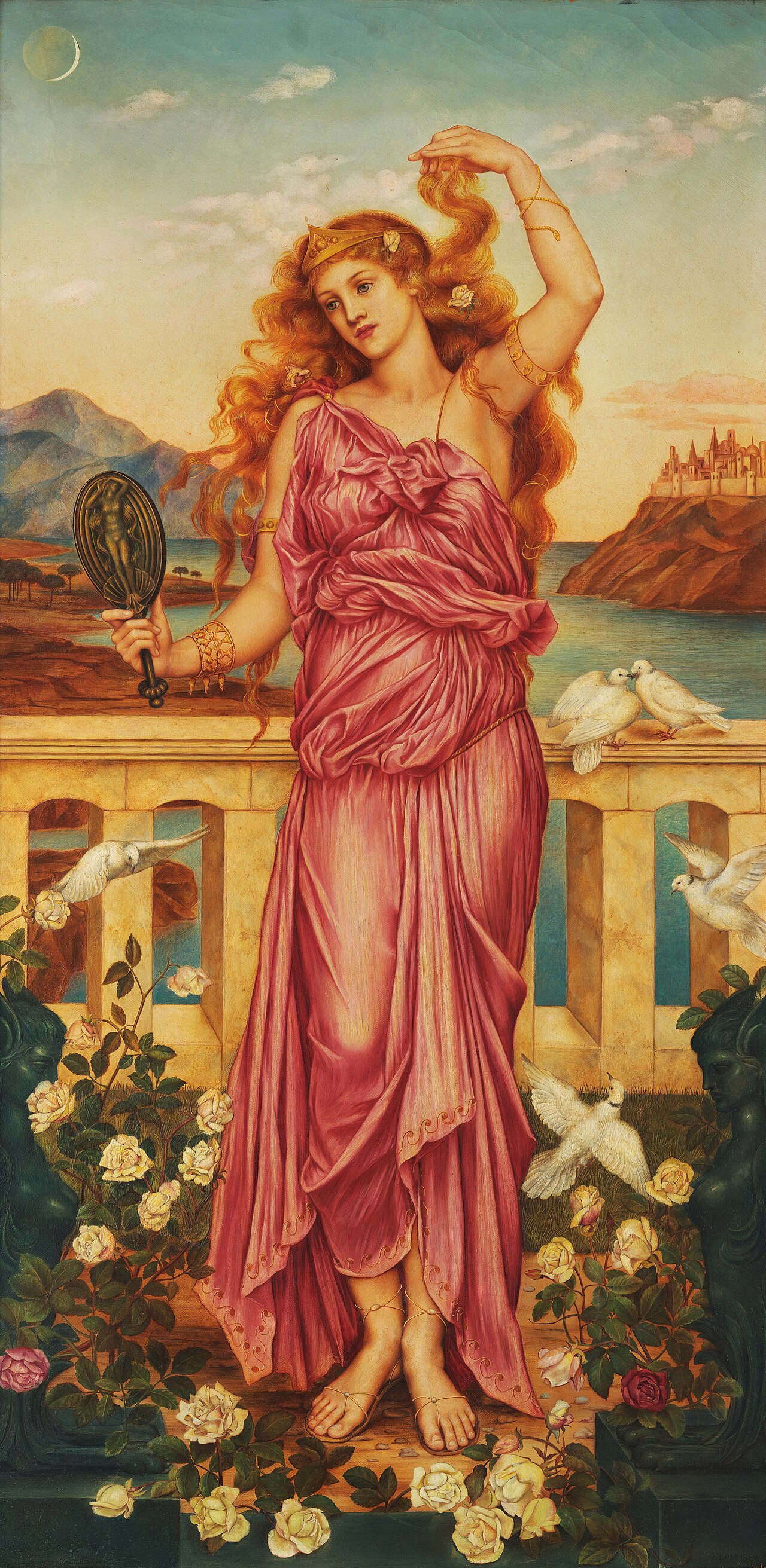 Helen of Troy by Evelyn De Morgan