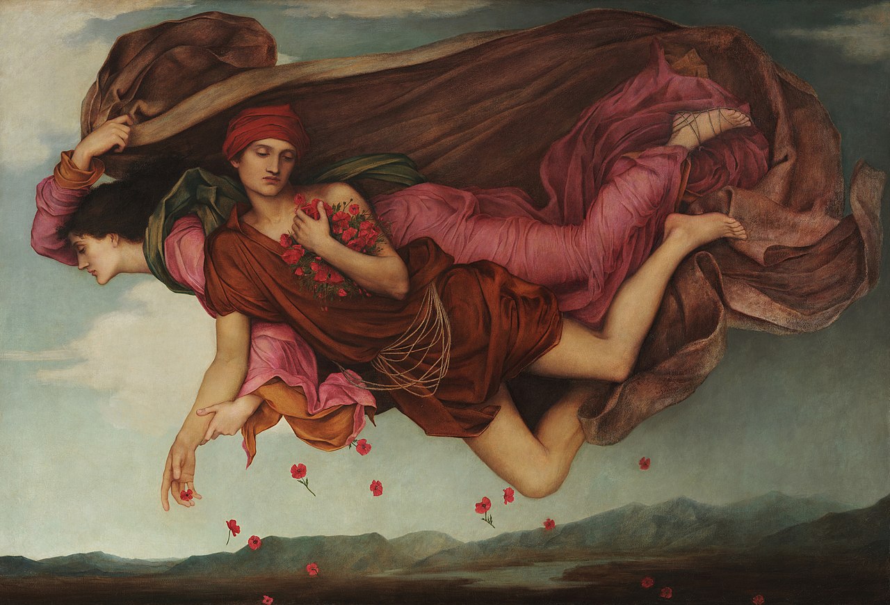 Night and Sleep by Evelyn De Morgan