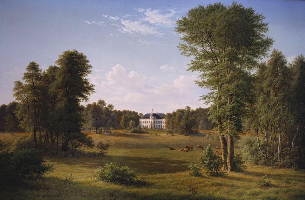 Bernstorff House and Park by F.C. Kiærskou