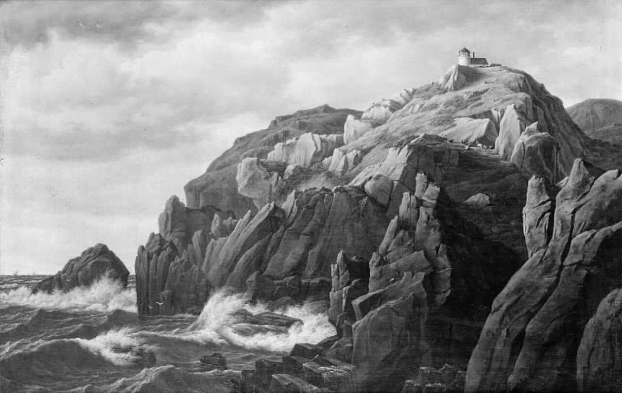 Klippekyst by F.C. Kiærskou