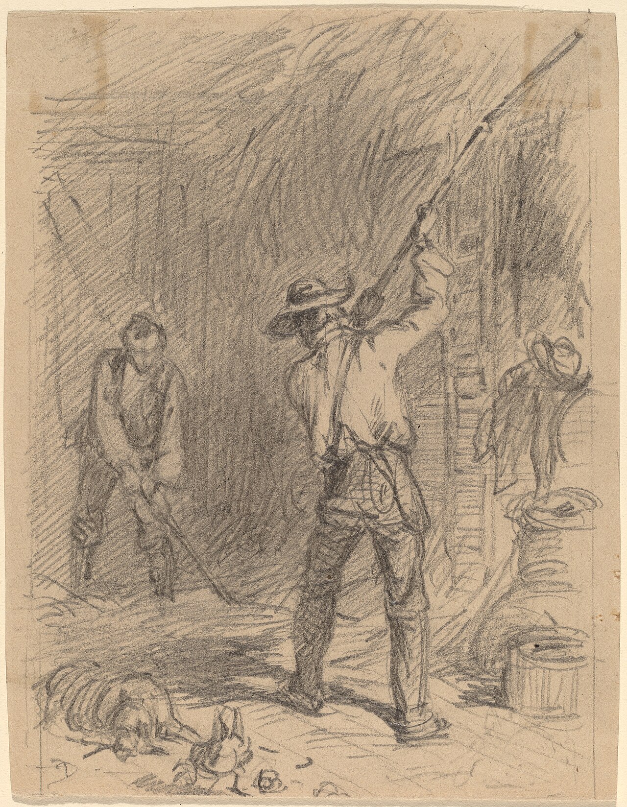 Man Flailing by F. O. C. Darley