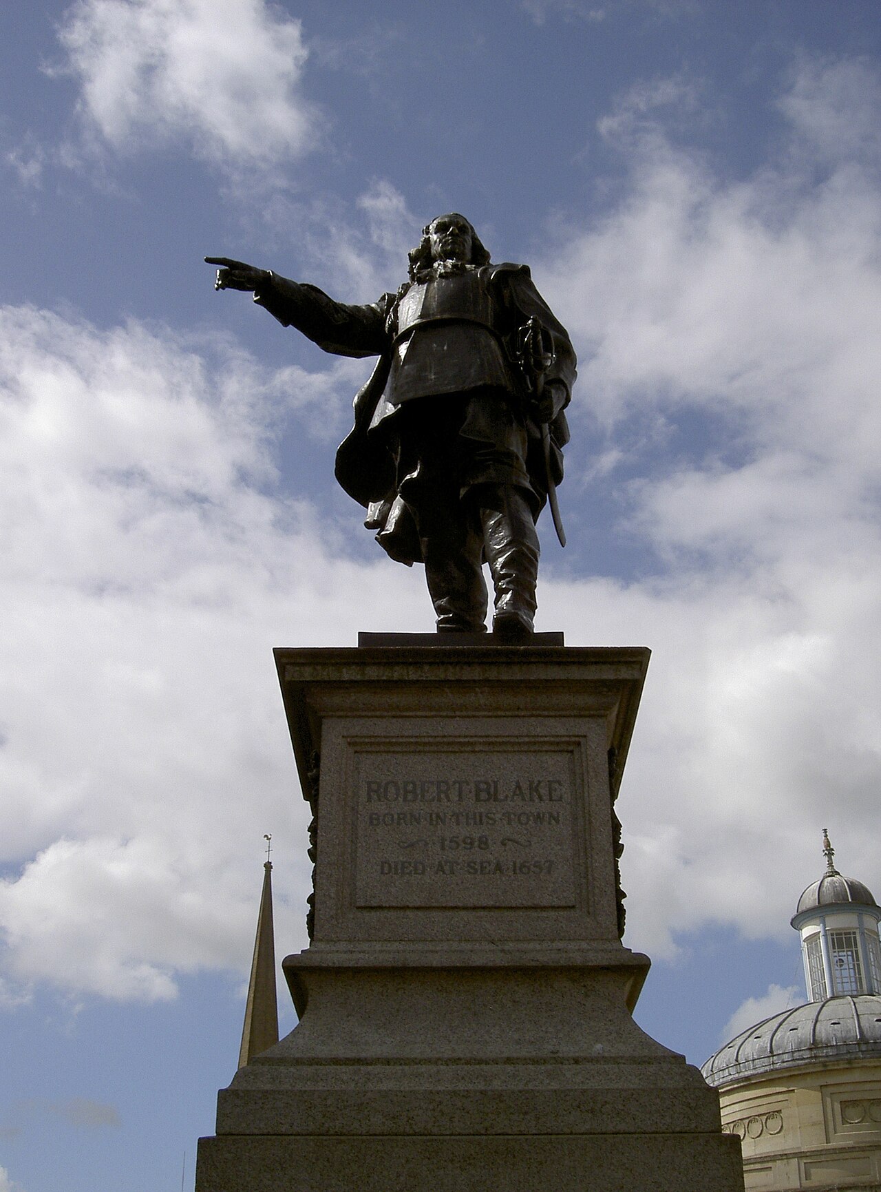 Blake Statue by F. W. Pomeroy