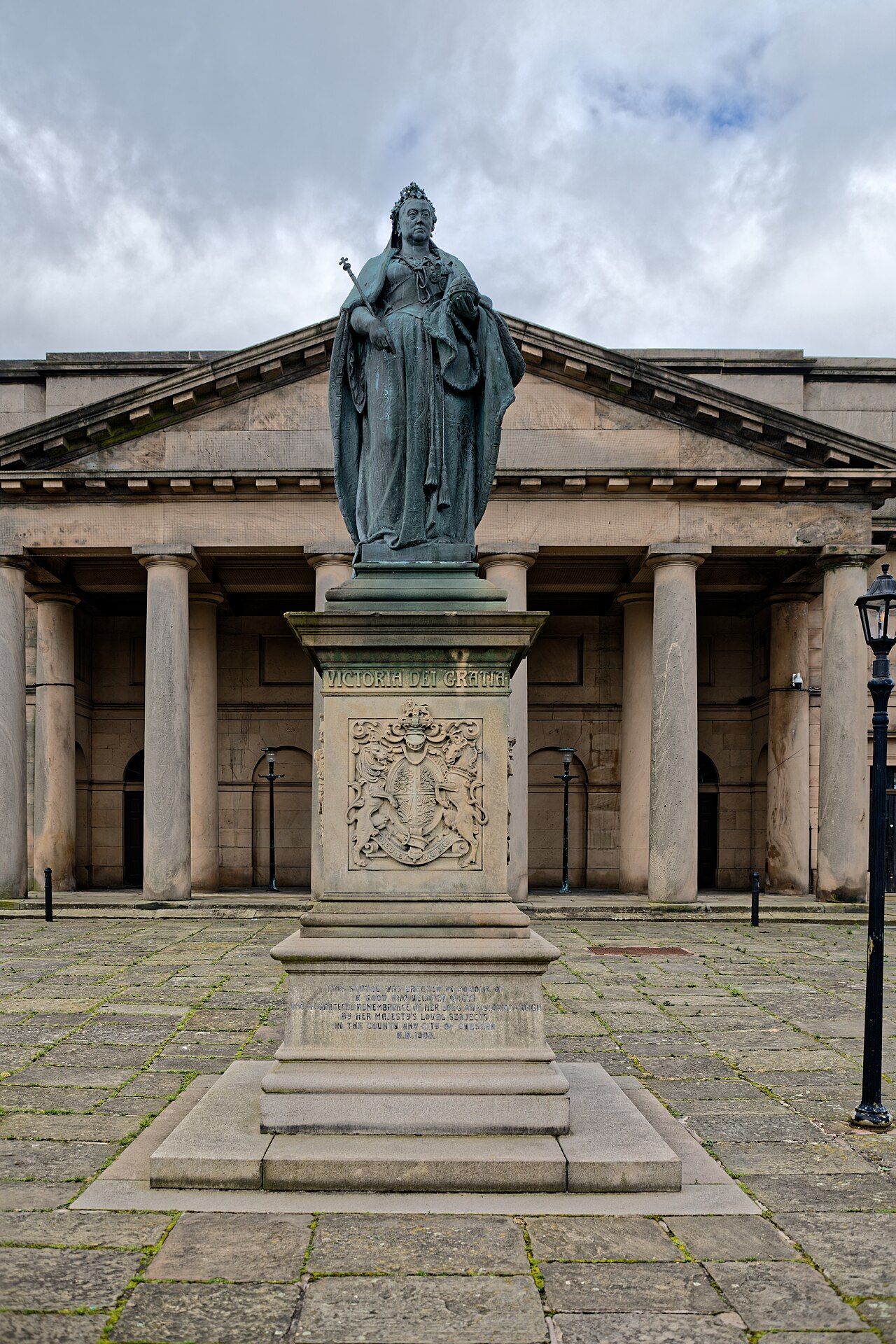 Statue of Queen Victoria by F. W. Pomeroy