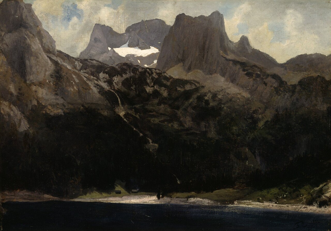 Alpine Lake by Fanny Churberg