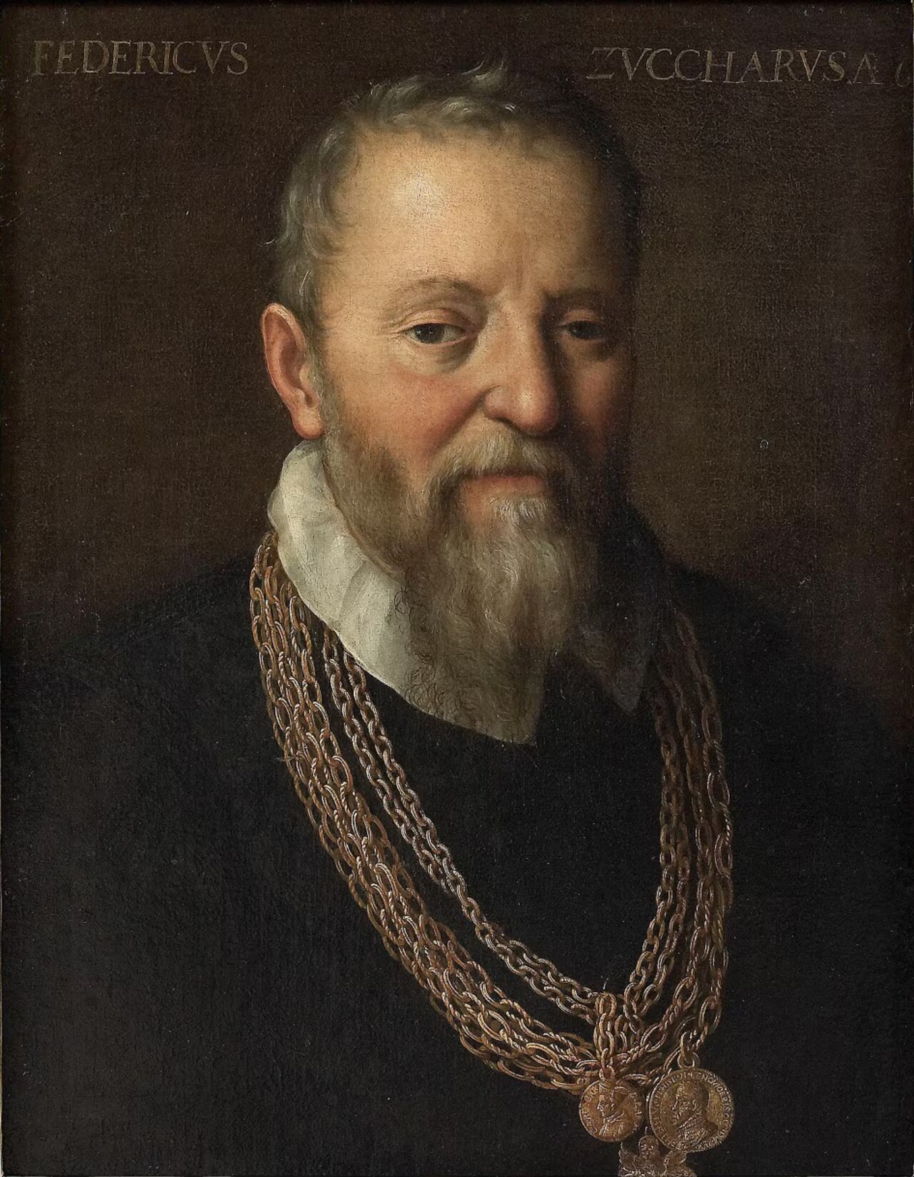 Portrait of Federico Zuccaro by Fede Galizia