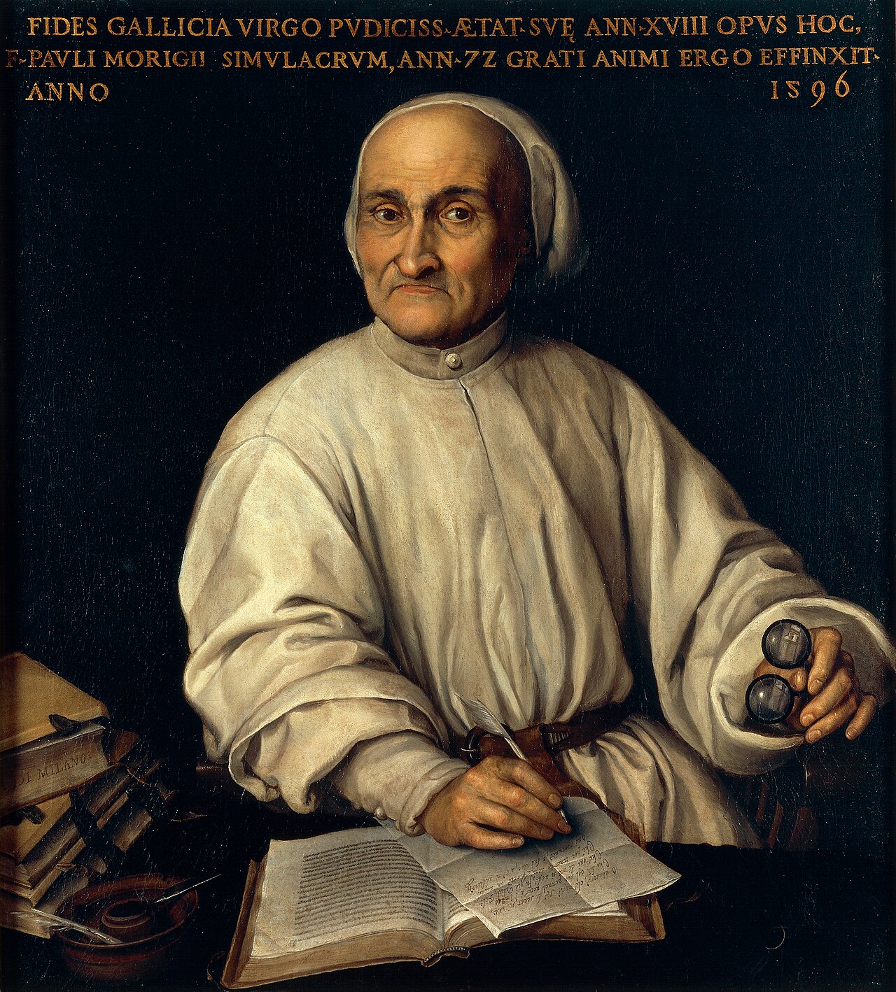 Portrait of Paolo Morigia by Fede Galizia