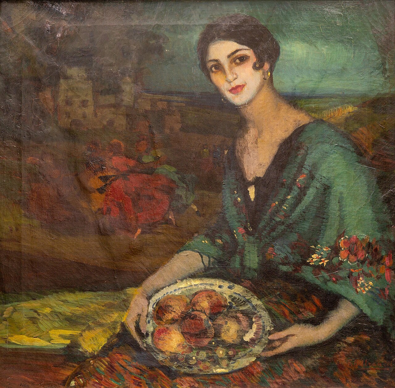 Woman in Blue by Federico Beltrán Masses