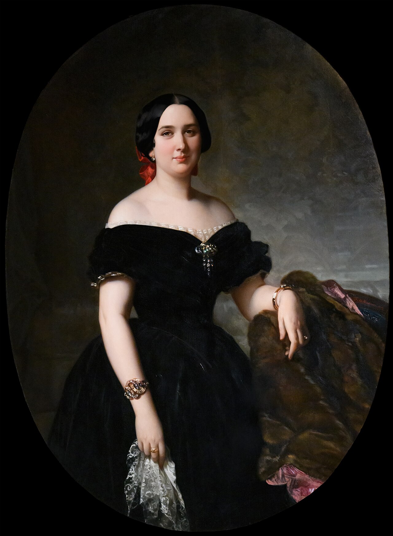 Amelia de Vilanova y Nadal by Federico de Madrazo y Kuntz