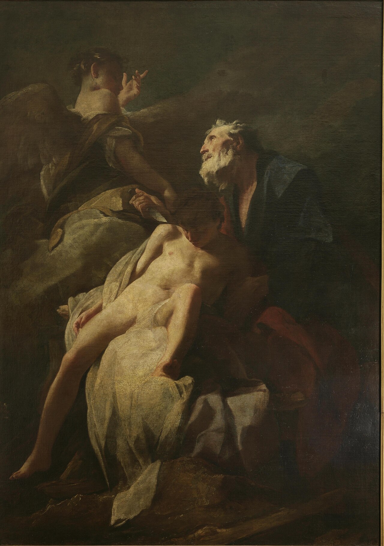 Abraham's sacrifice of Isaac by Federiko Benković