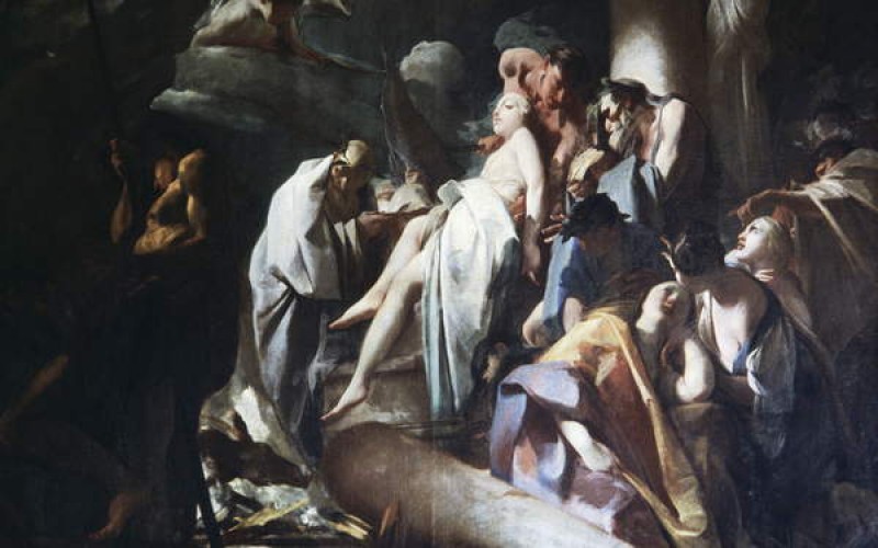 Iphigenia’s Sacrifice by Federiko Benković