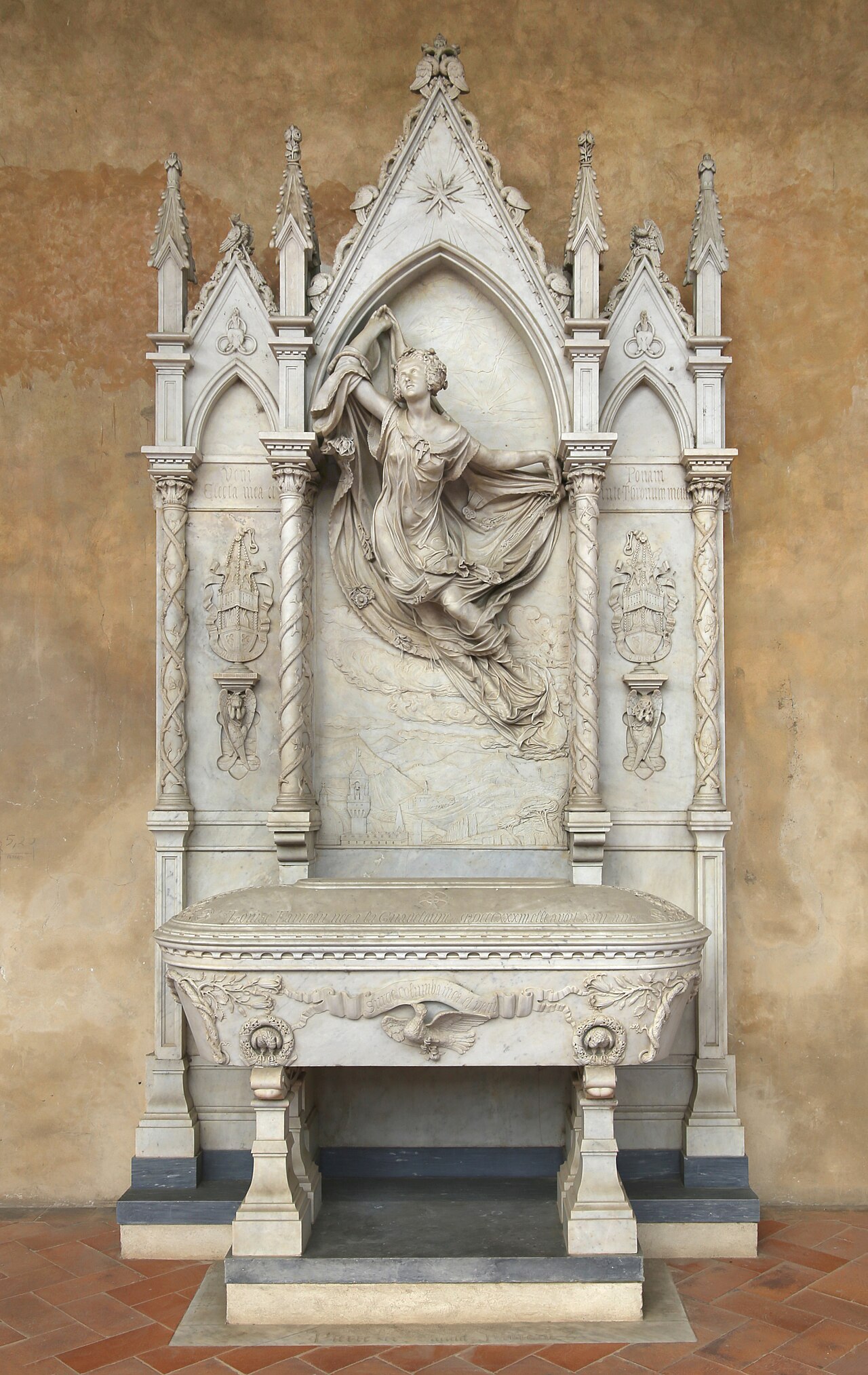 Monument to Louise Favreau by Félicie de Fauveau