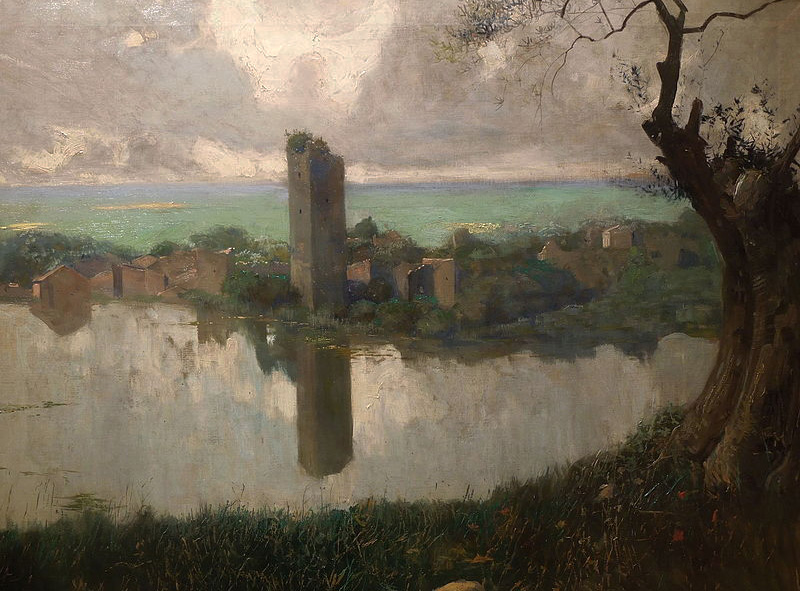 Lago di Ninfa by Feliks Michał Wygrzywalski