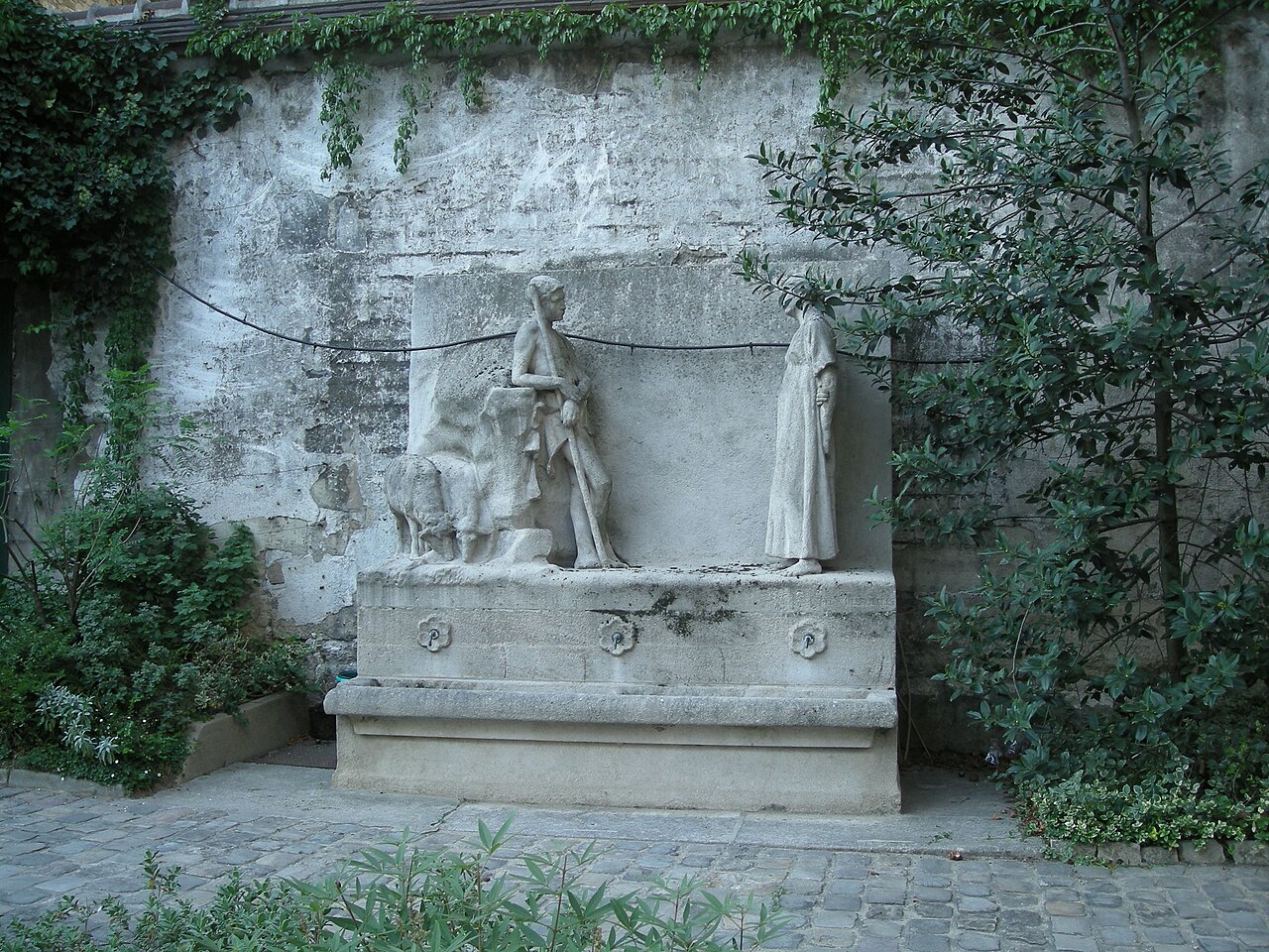 Fontaine Pastorale by Félix-Alexandre Desruelles