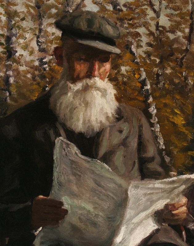 Mednyánszky by Félix Bódog Widder