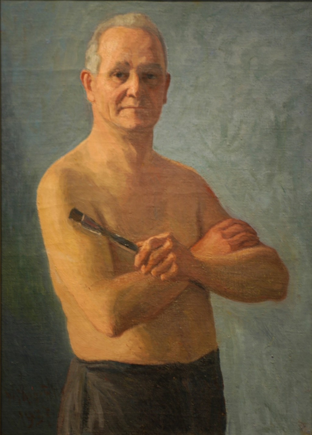 Selbstporträt by Félix Bódog Widder