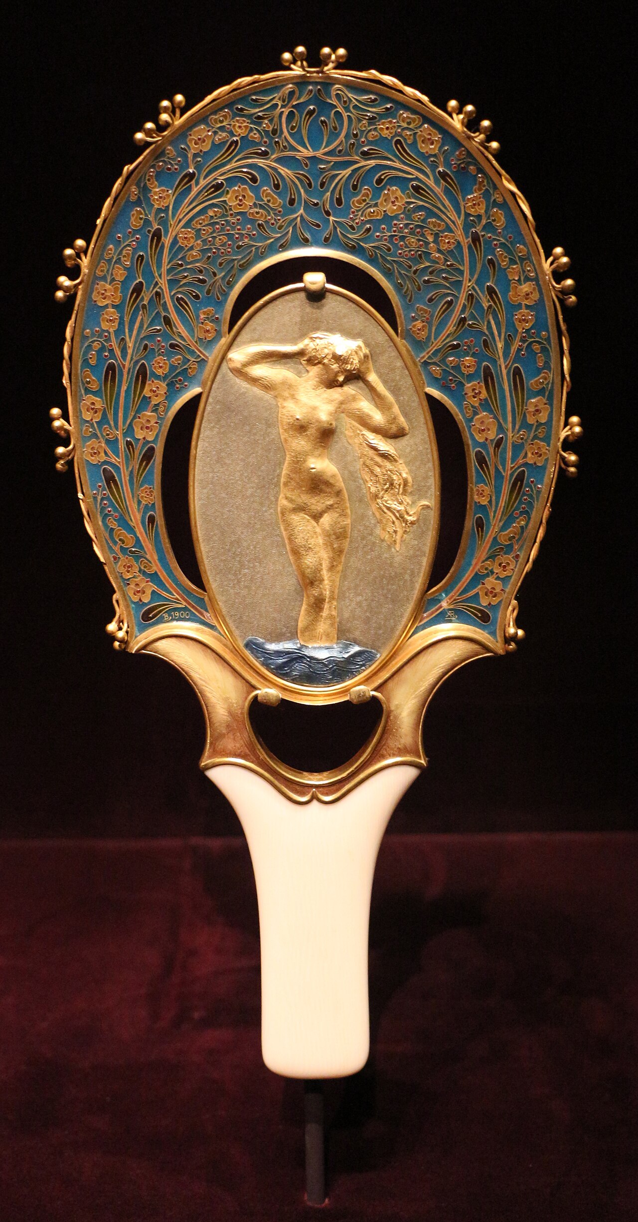Hand Mirror by Félix Bracquemond