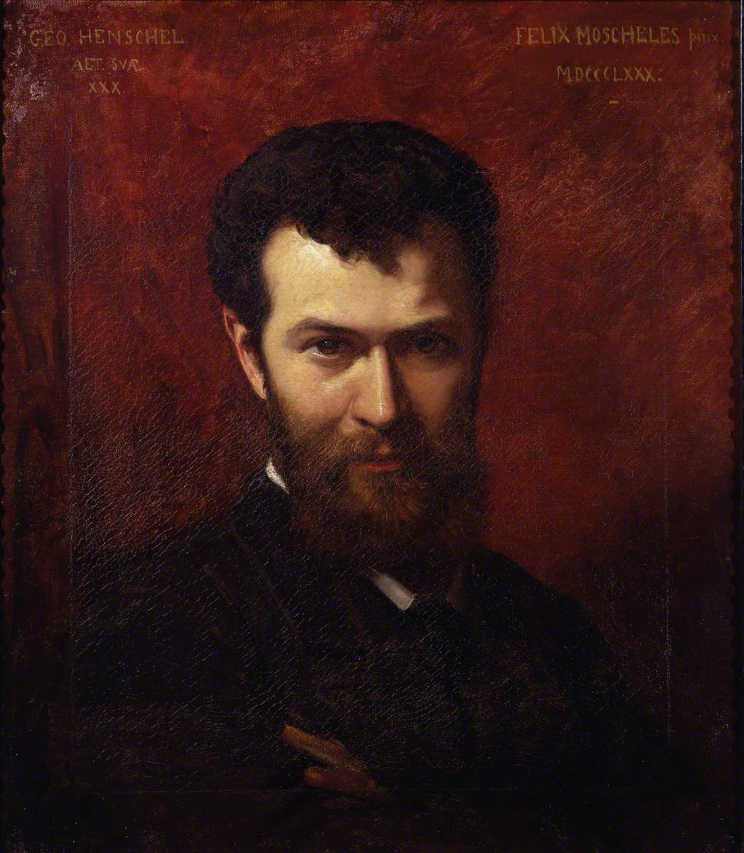 Sir George Henschel (1850–1934) by Felix Moscheles