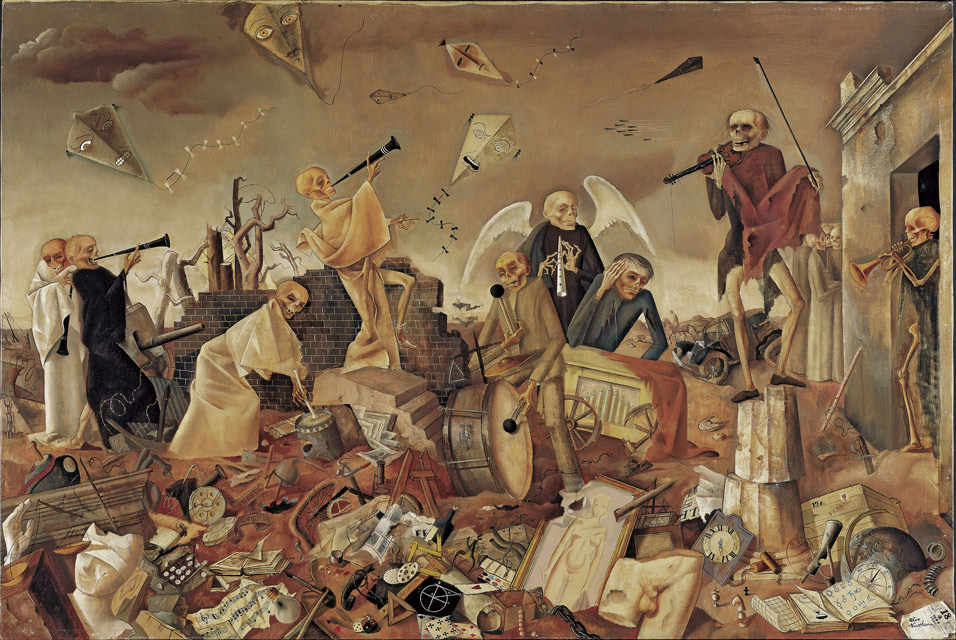 Death Triumphant by Felix Nussbaum