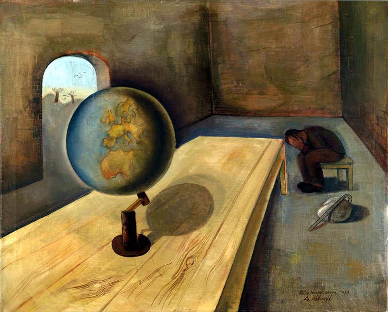 The Refugee by Felix Nussbaum