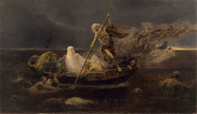 La Laguna Estigia by Félix Resurrección Hidalgo