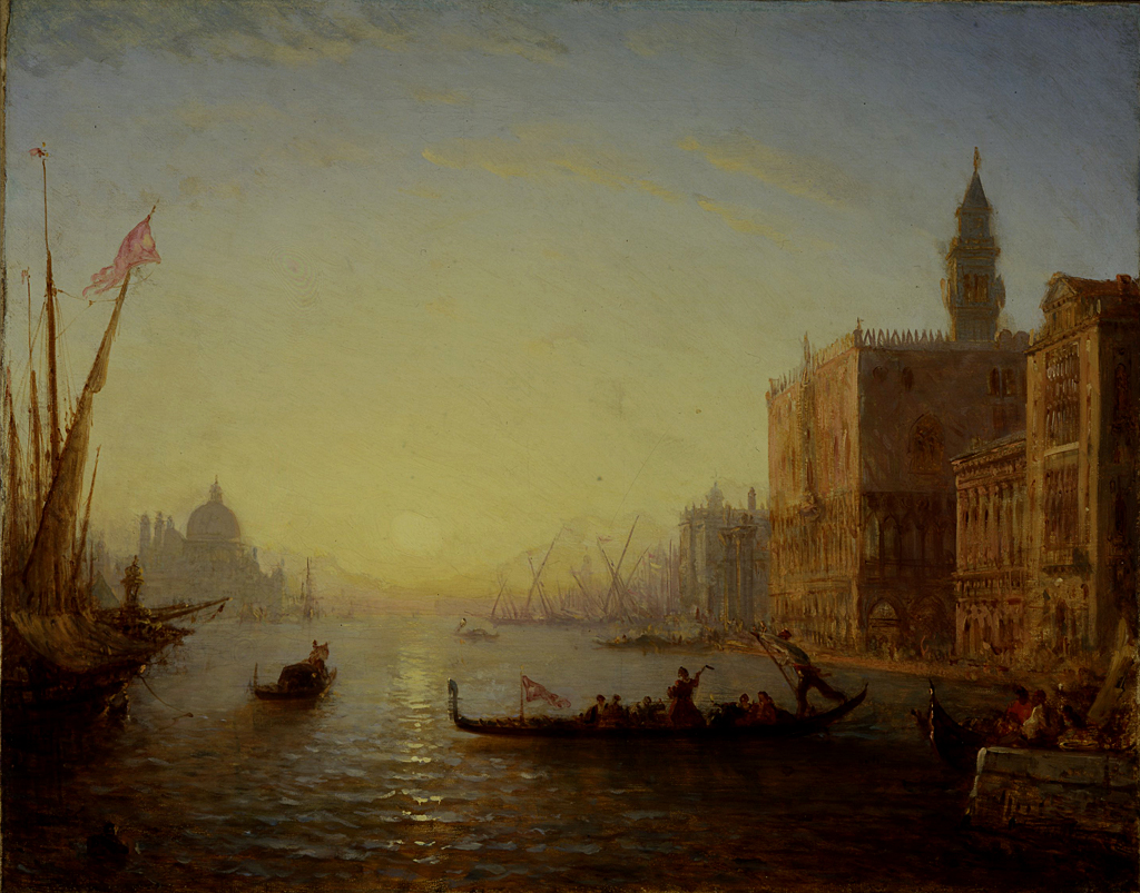 Venice, Evening by Félix Ziem
