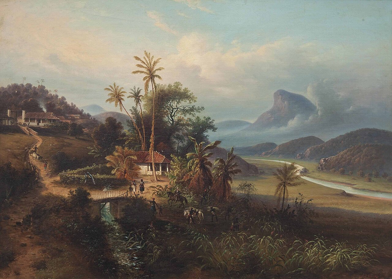 At the Sugar Mill by Ferdinand Bellermann