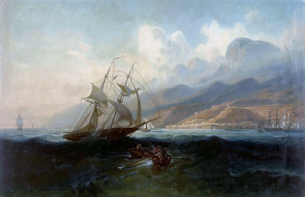View of La Guaira from the Sea by Ferdinand Bellermann