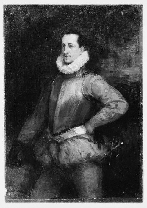 William H. Riggs (1837–1924) in Sixteenth-Century Half-Armor by Ferdinand Humbert