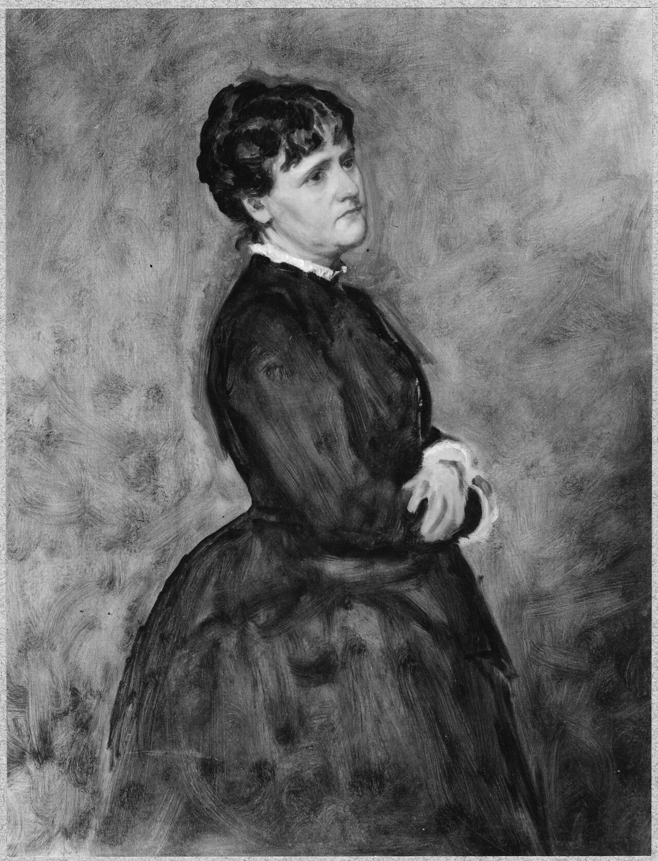 Alice Ritter (1844-1931), married to the artist and professor Ferdinand Fagerlin by Ferdinand Julius Fagerlin