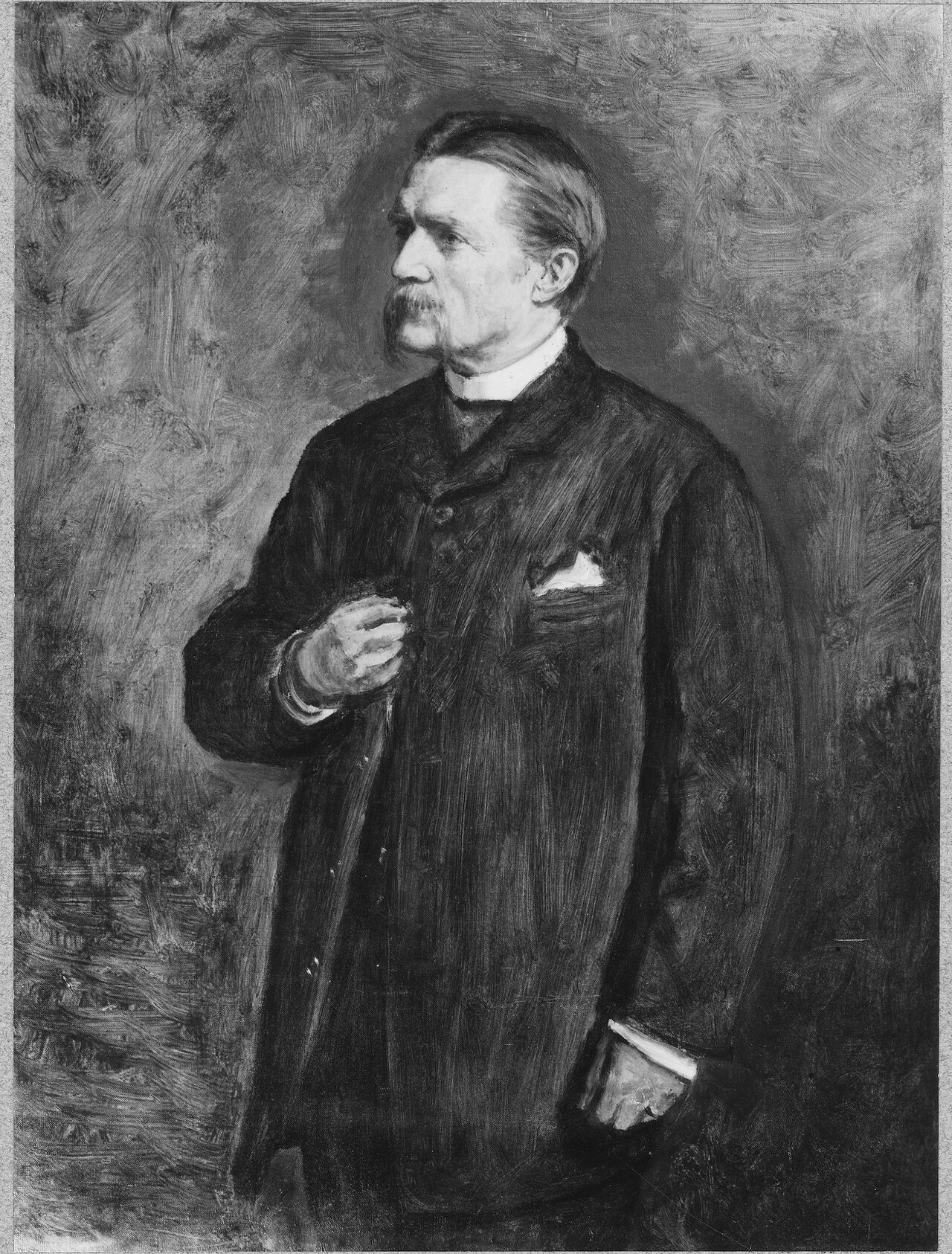 Ferdinand Fagerlin (1825-1907), artist, professor, married to Alice Ritter by Ferdinand Julius Fagerlin