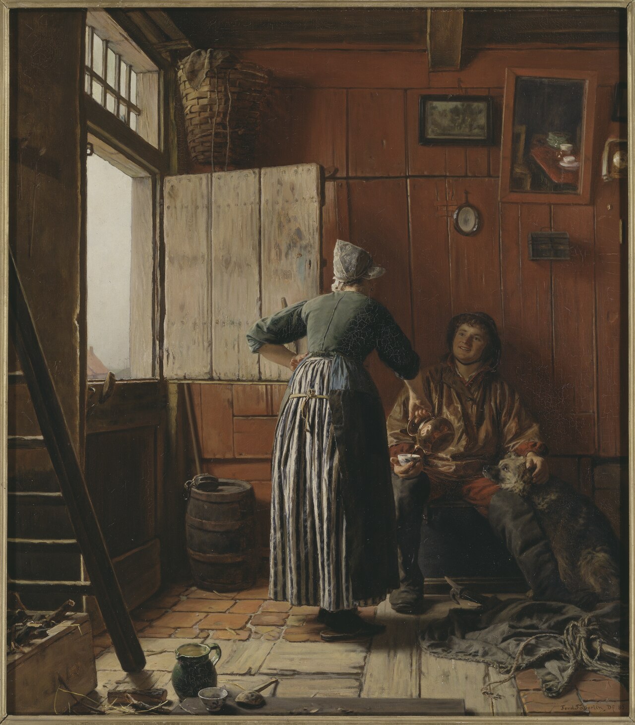The Home-Coming by Ferdinand Julius Fagerlin