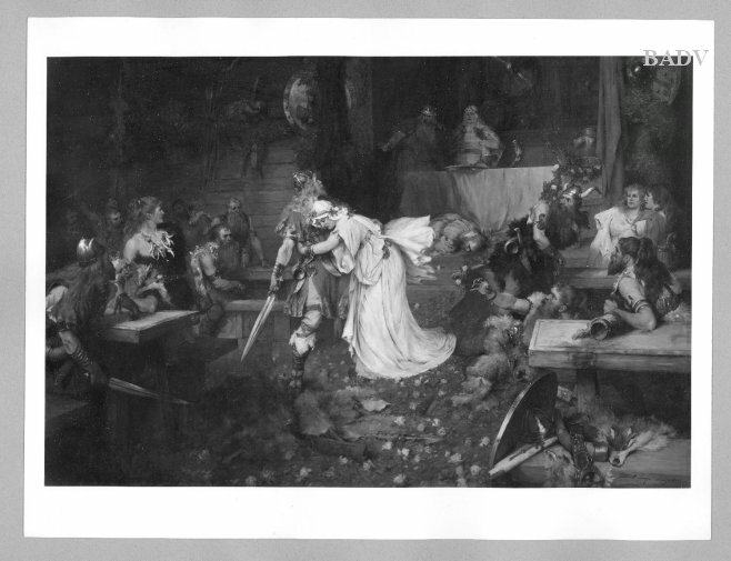 German festival broken up by fight by Ferdinand Leeke