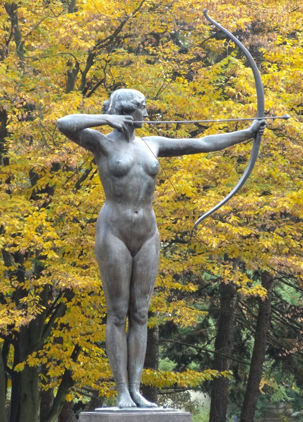 The Archer by Ferdinand Lepcke
