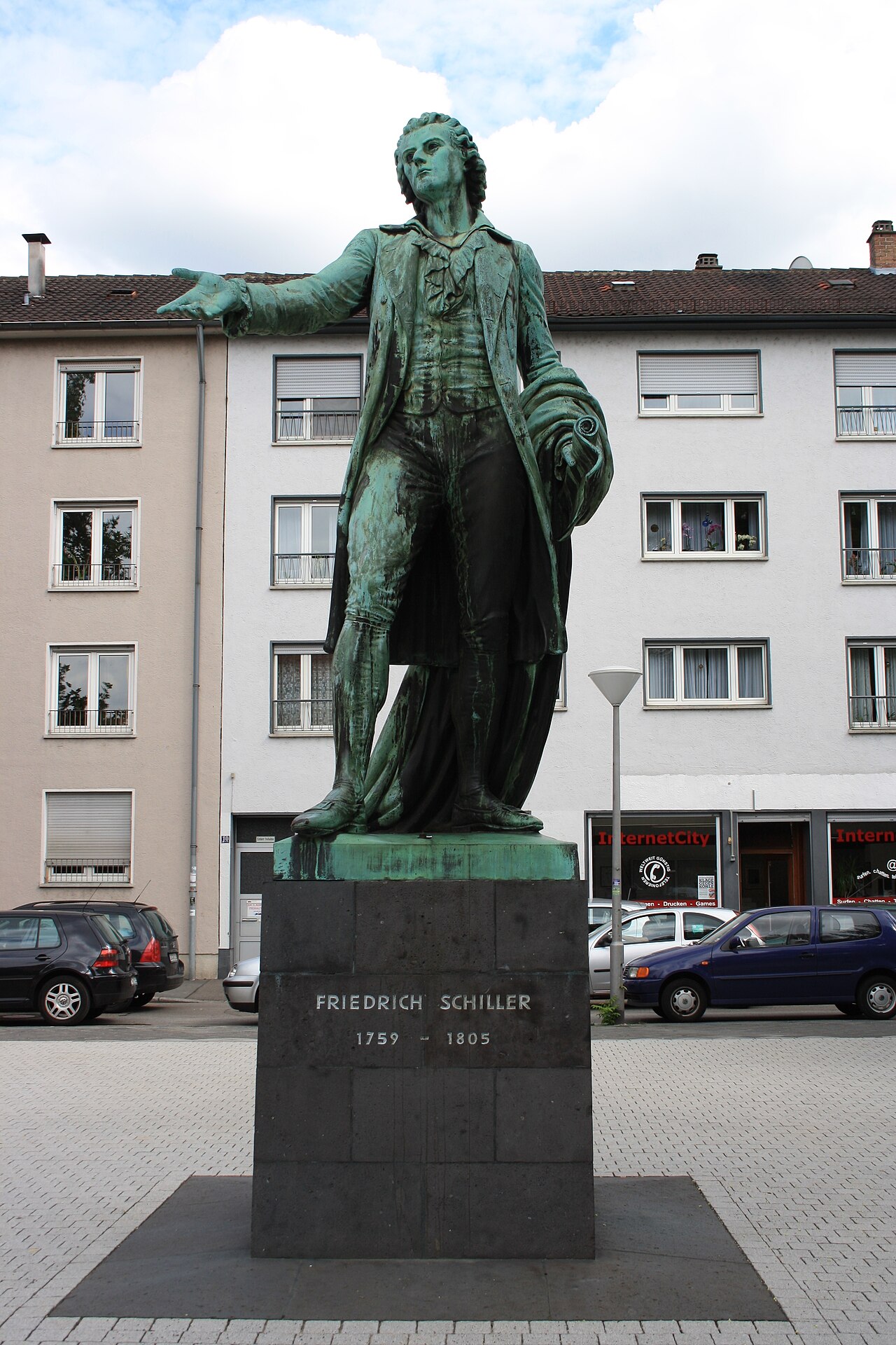 Schiller Memorial by Ferdinand von Miller