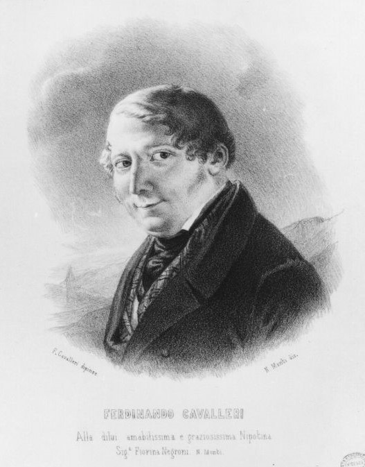 Portrait of Ferdinando Cavalleri