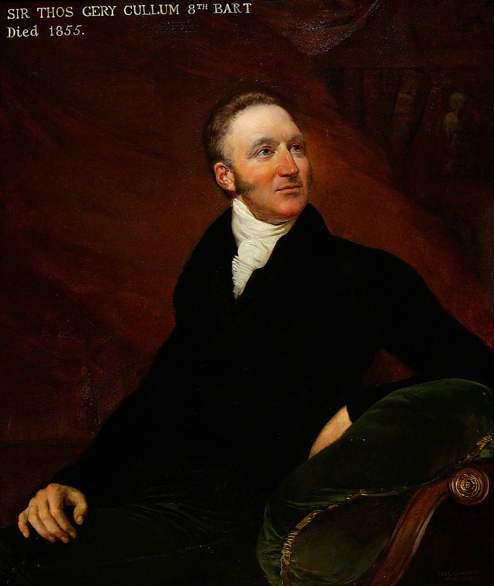 Sir Thomas Gery Cullum (1777–1855), 8th Bt, Chaplain to the Duke of Sussex by Ferdinando Cavalleri