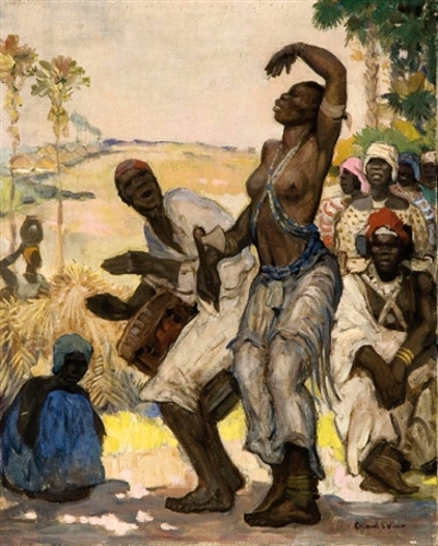 The Dancer and the Musician by Fernand Allard l'Olivier