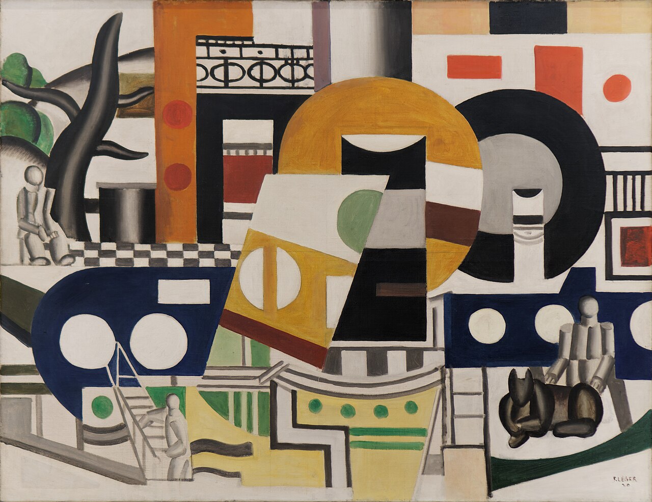 The Tug by Fernand Léger