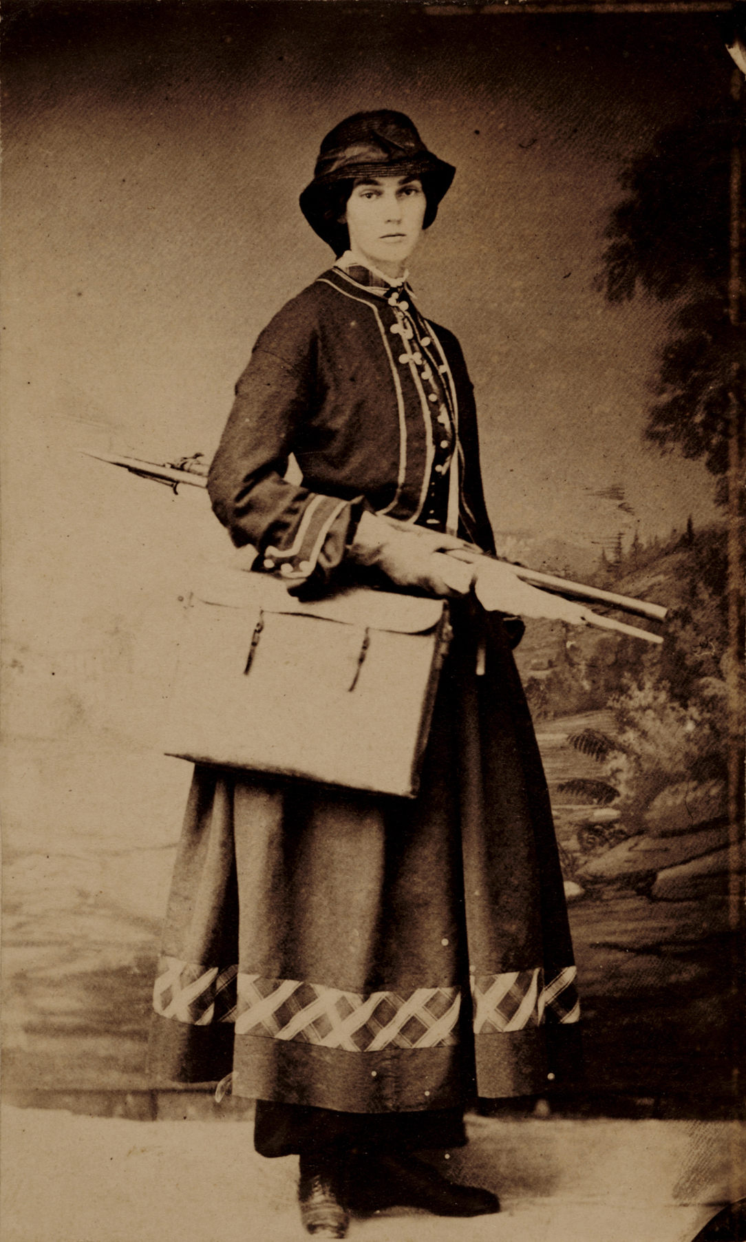 Portrait of Fidelia Bridges
