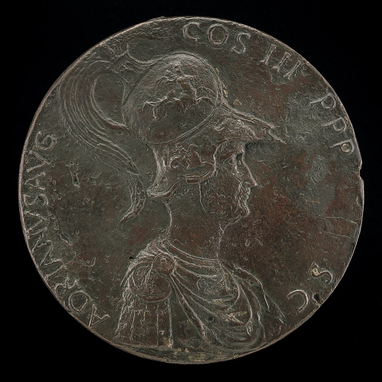 Hadrian [obverse] by Filarete