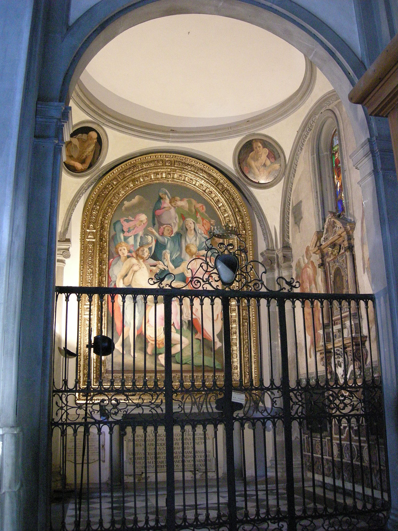 Capponi Chapel by Filippo Brunelleschi