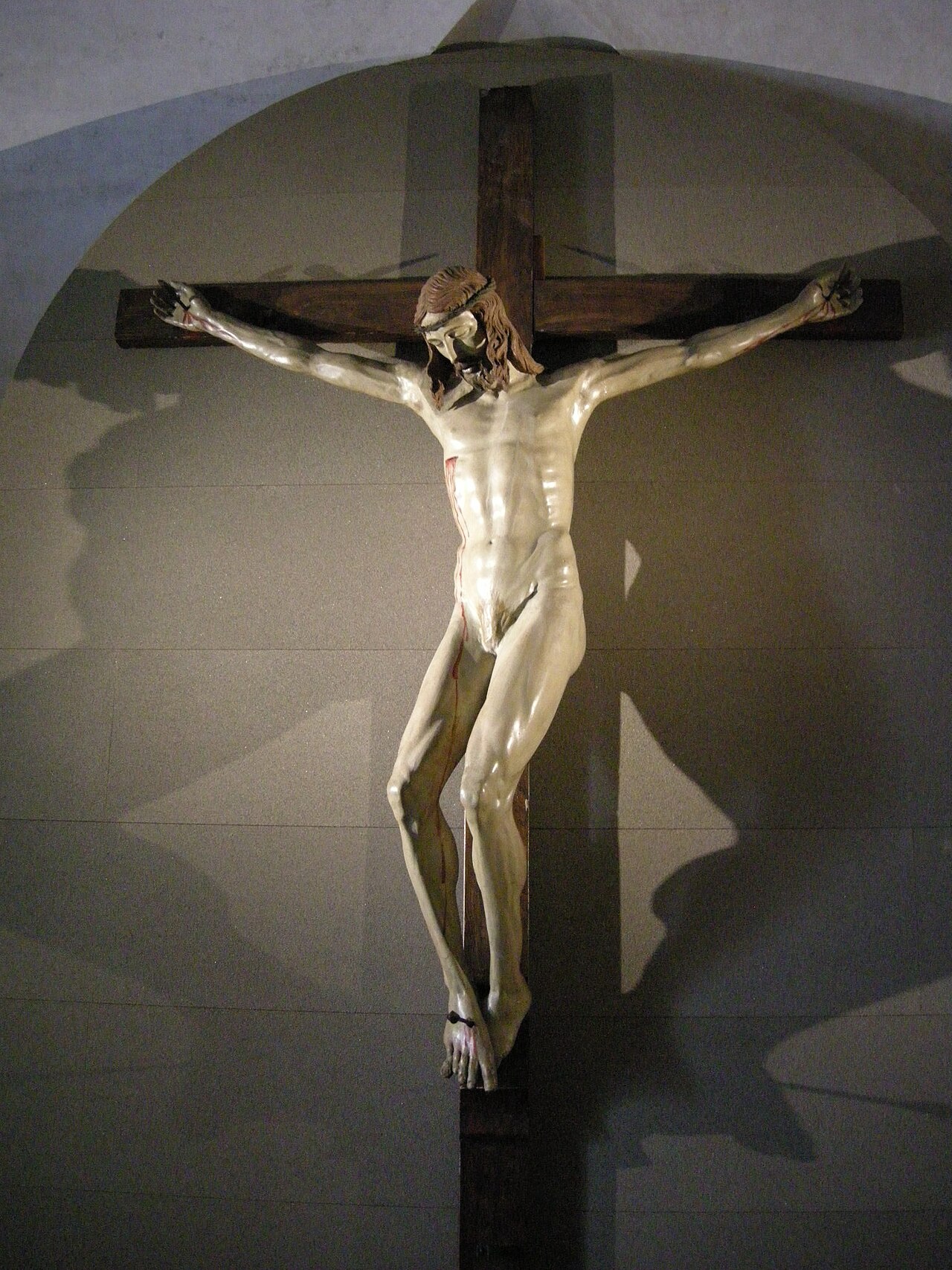 Crucifix in Santa Maria Novella by Filippo Brunelleschi