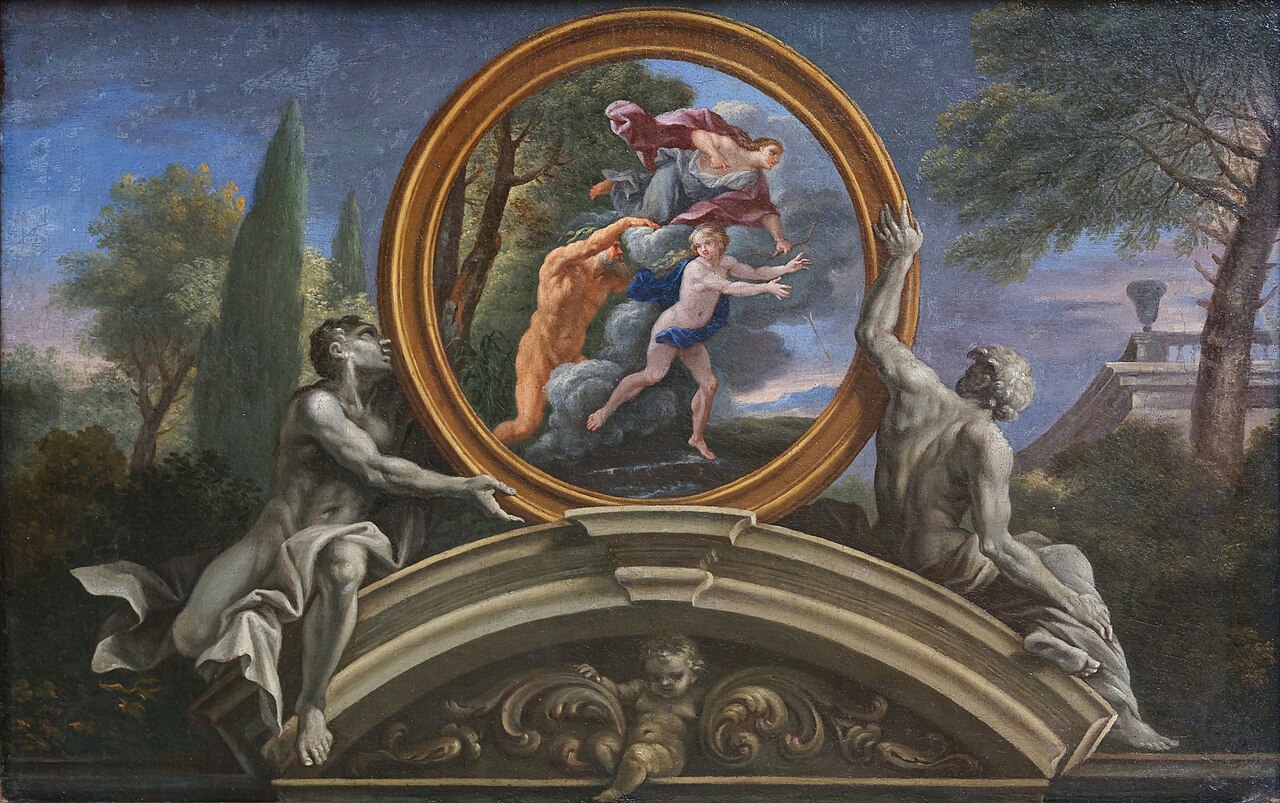 Alpheus Chasing Arethusa by Filippo Lauri